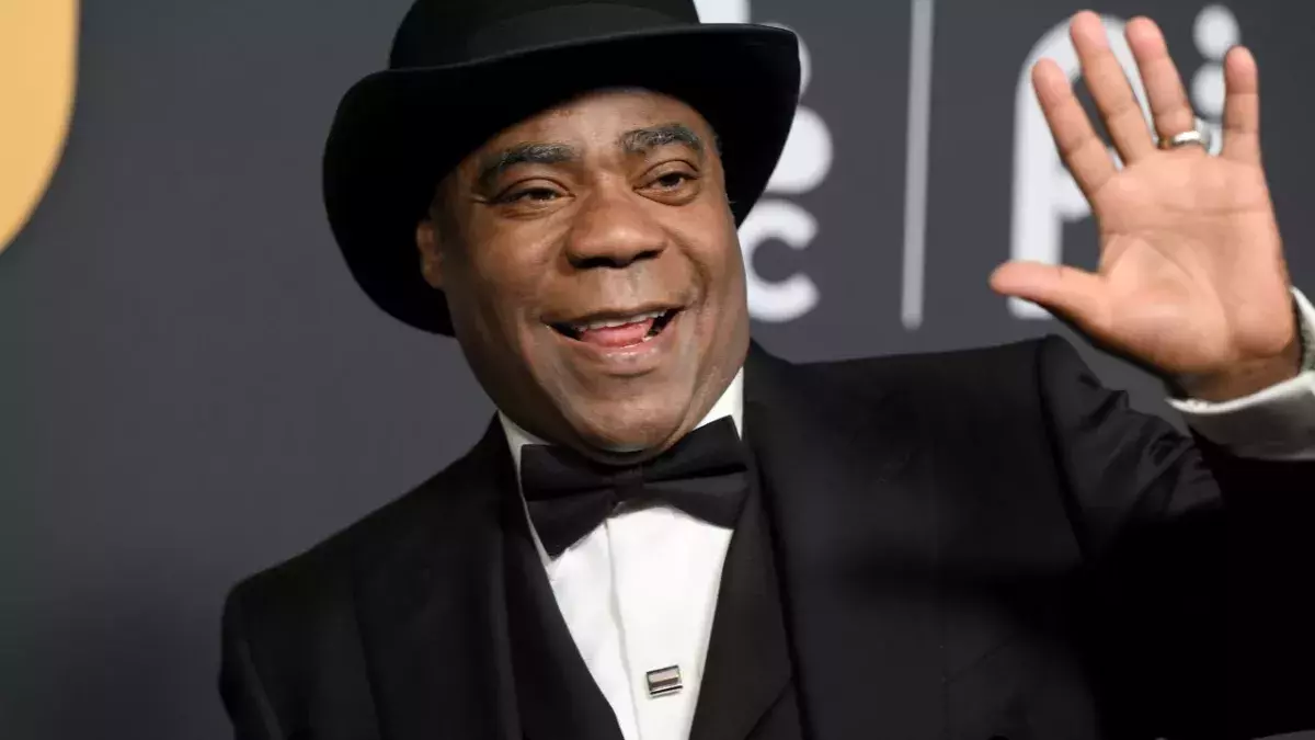 actor comedian Tracy Morgan SNL Knicks game sick escorted out wheelchair health