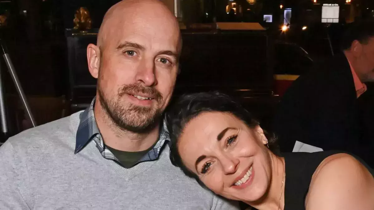 Amanda Abbington fiancé Jonathan Goodwin wheelchair accident