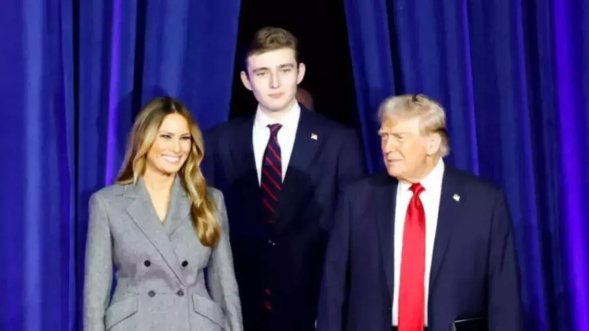 Barron Trump needs serious credit Lara praise Donald 2024 presidential election