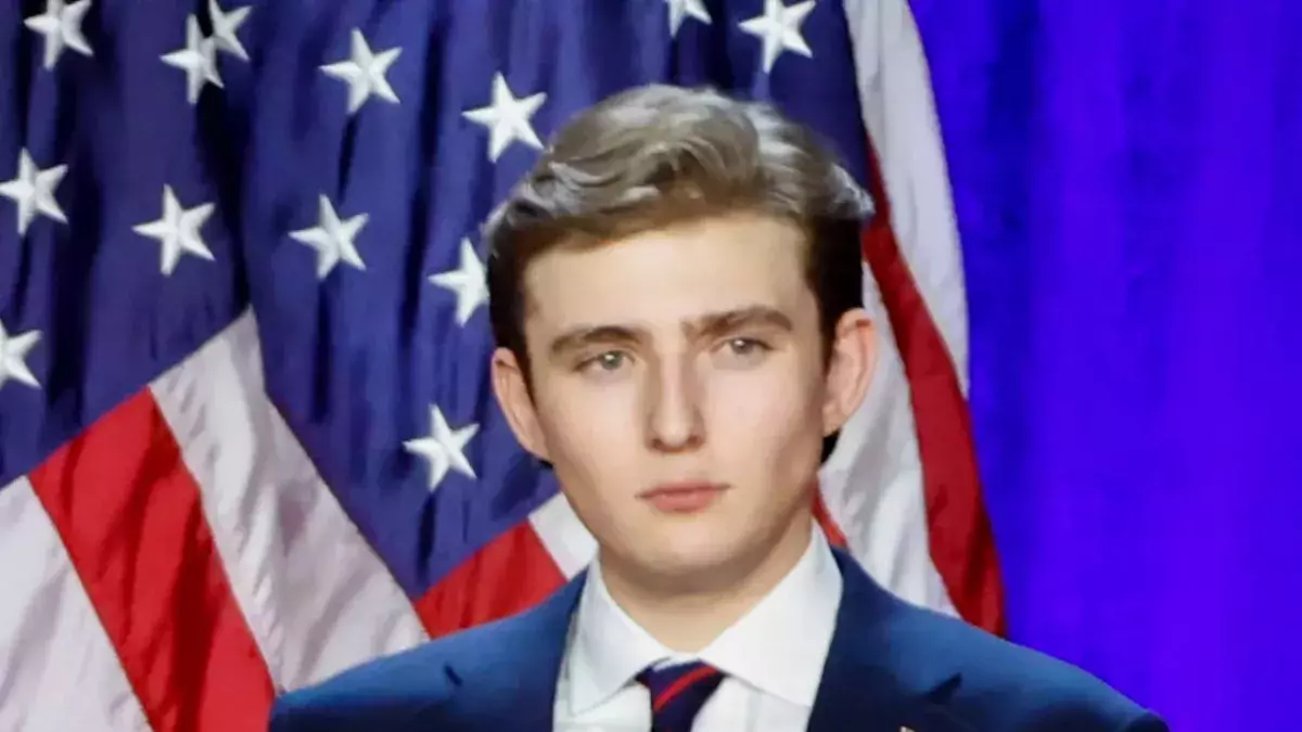 Barron Trump's relationship with his half-siblings