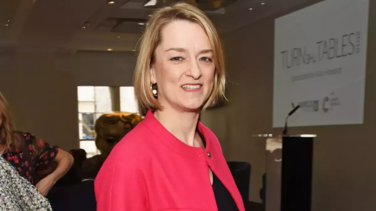 BBC presenter Laura Kuenssberg interview mistake Boris Johnson cancel