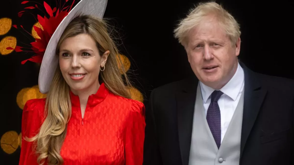Boris and Carrie johnson