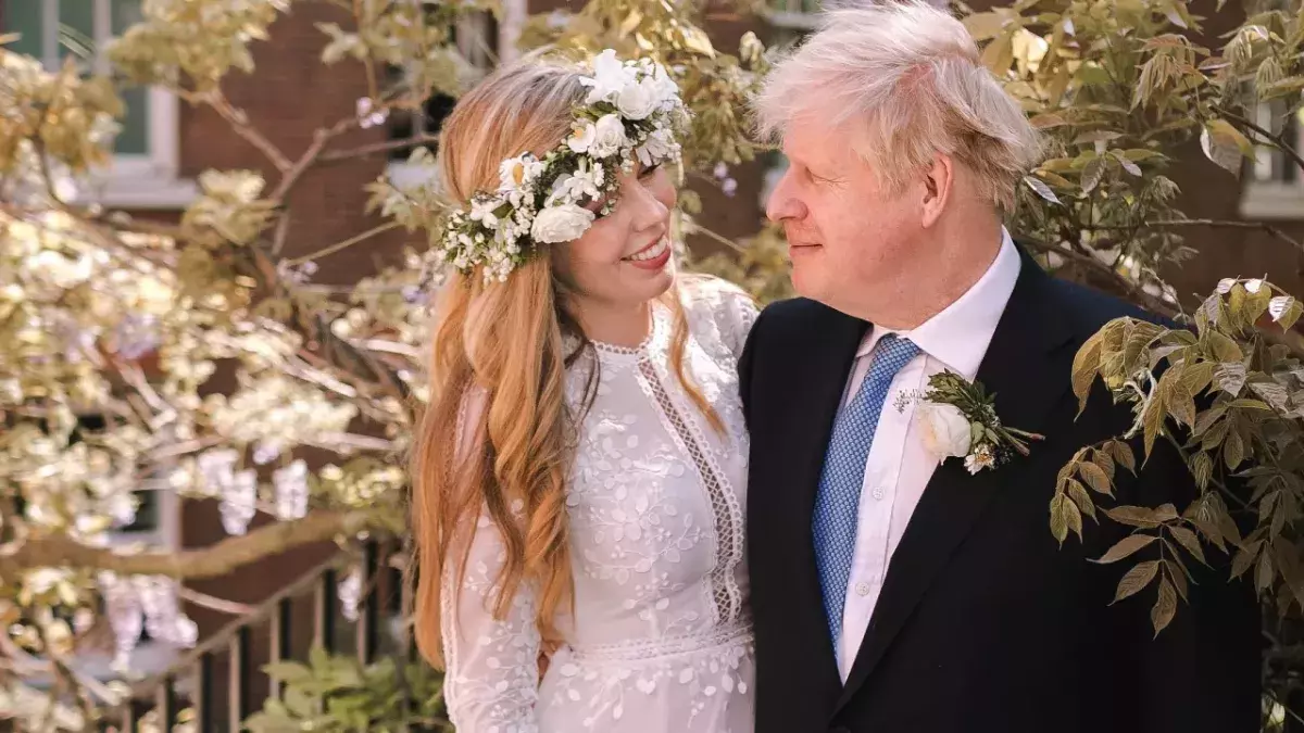 Boris Johnson Wedding