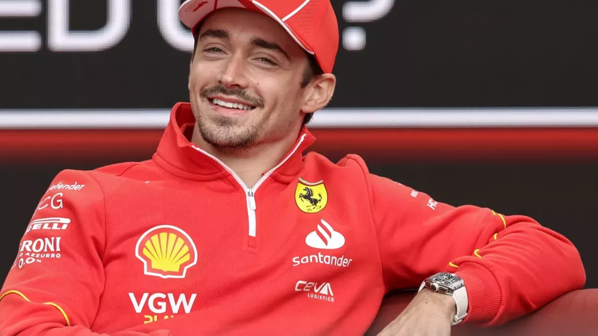 Charles Leclerc Ferrari driver ex-girlfriend architect Charlotte Siné Formula 1