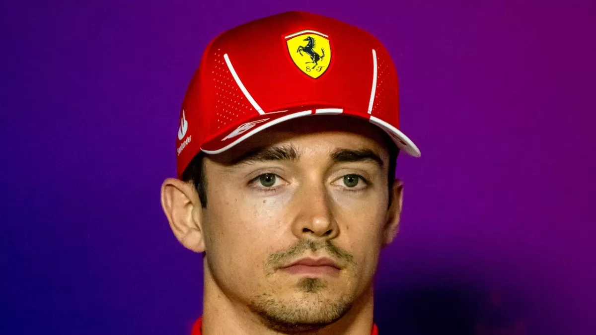 Charles Leclerc Formula 1 Ferrari girlfriend Alexandra Saint Mleux
