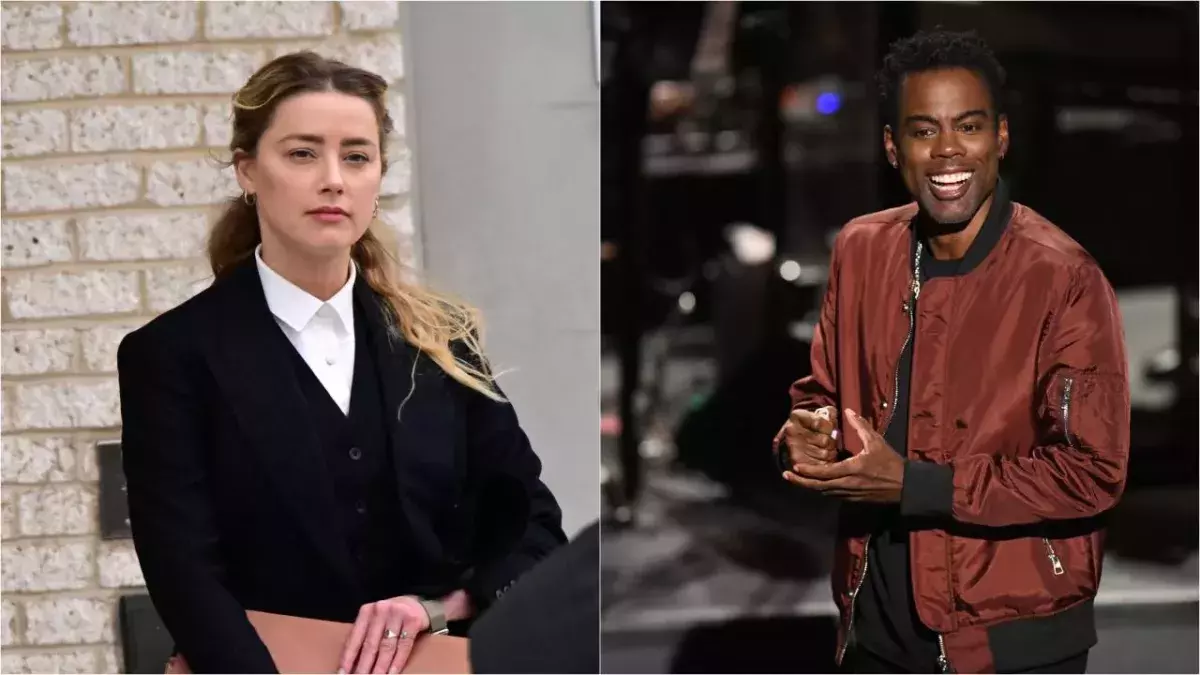 Chris Rock takes a dig at Amber Heard in his stand-up show