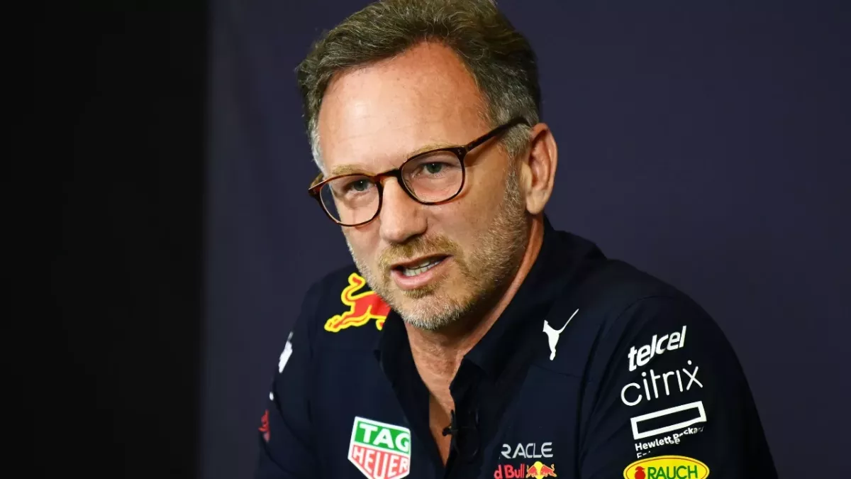 Christian Horner Geri Halliwell F1 Red Bull