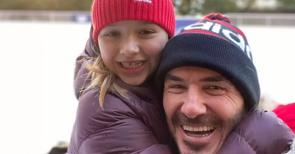 David Beckham's Photos With His Daughter Are (Again) Causing Controversy