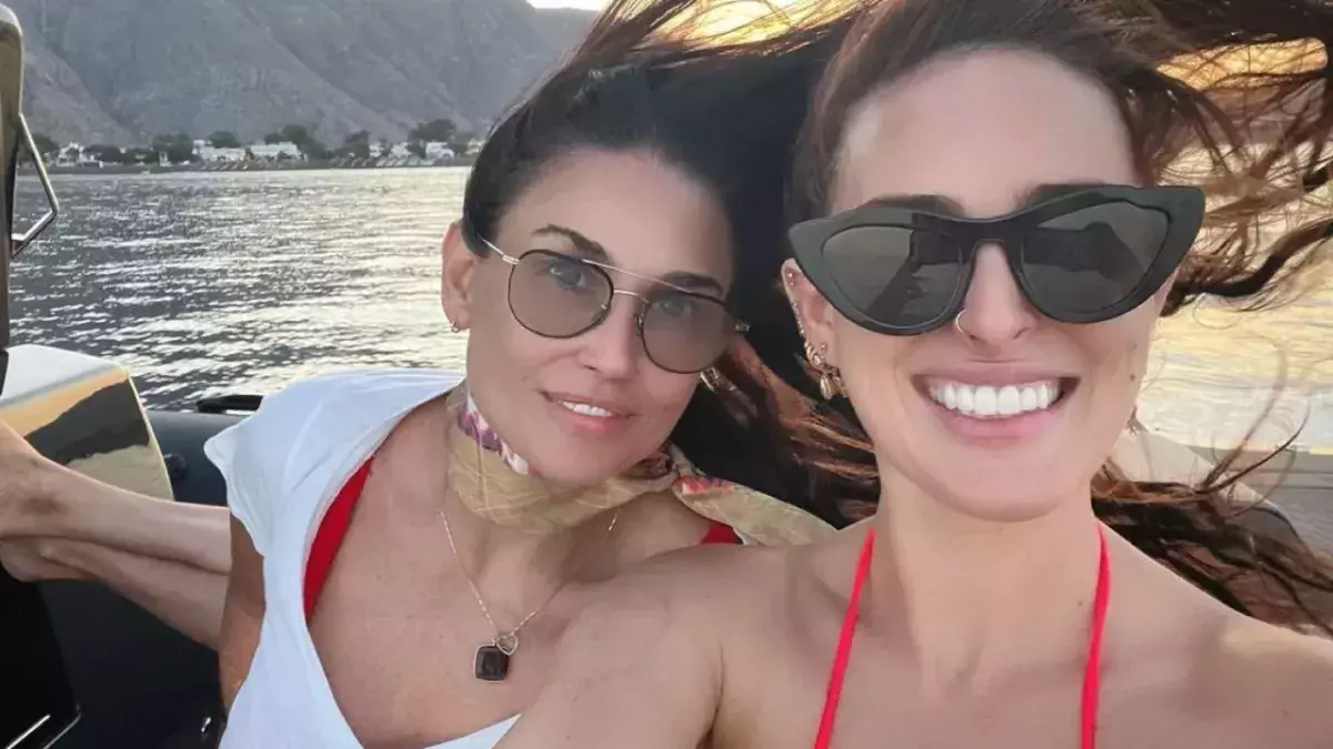 Demi Moore and daughter