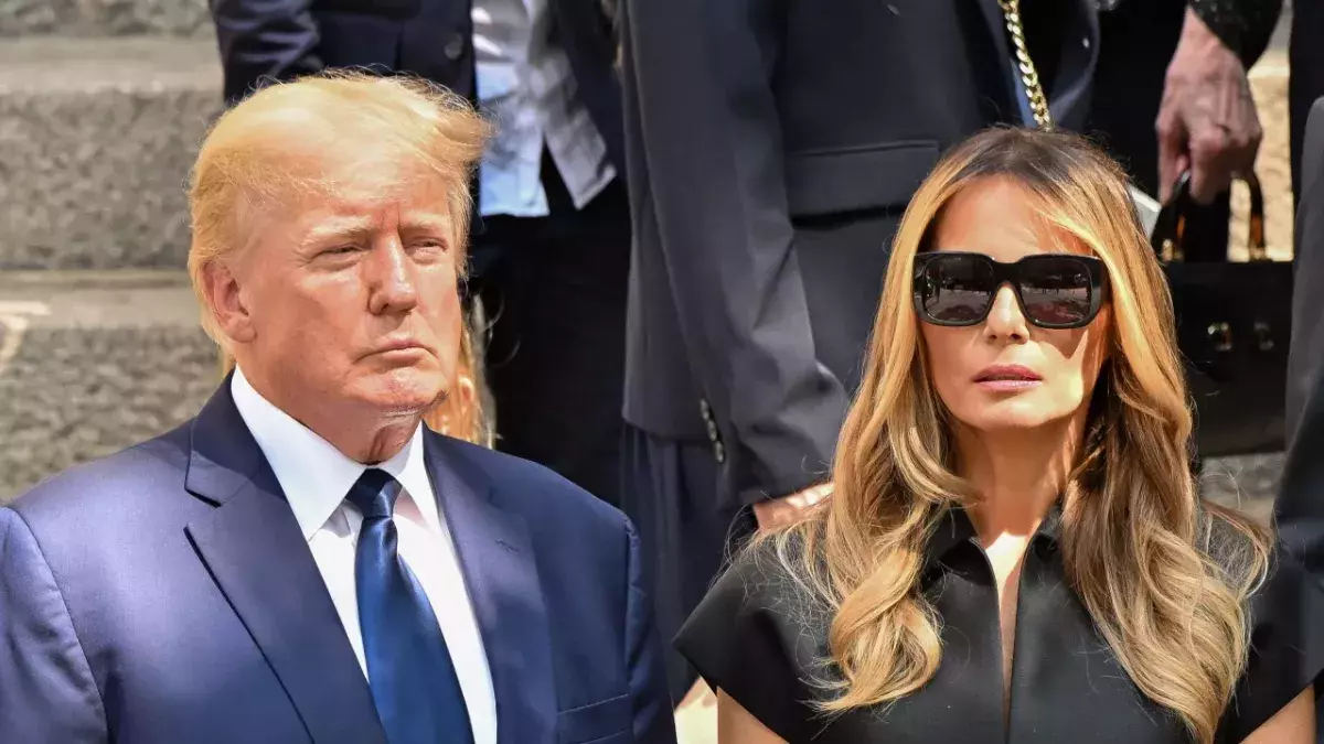 Donald Melania Trump marriage claims business deal love USA