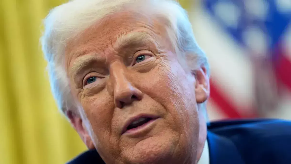 Donald Trump attends UFC 314 Miami granddaughter awkward encounter caught camera