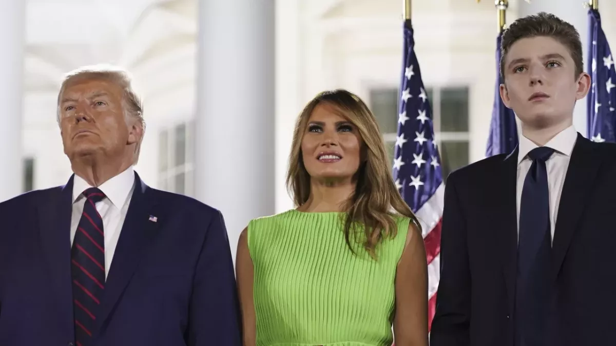 Donald Trump Barron accent