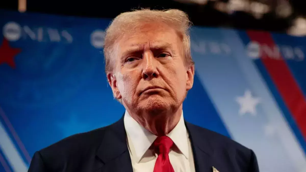 Donald Trump called Kamala Harris the R-word