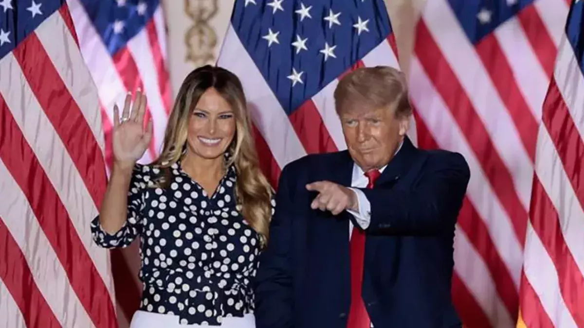 Donald Trump Melania broke traditions presidency US White House