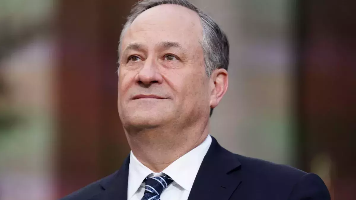 Douglas Emhoff Kamala Harris husband fired Donald Trump board directors Holocaust museum