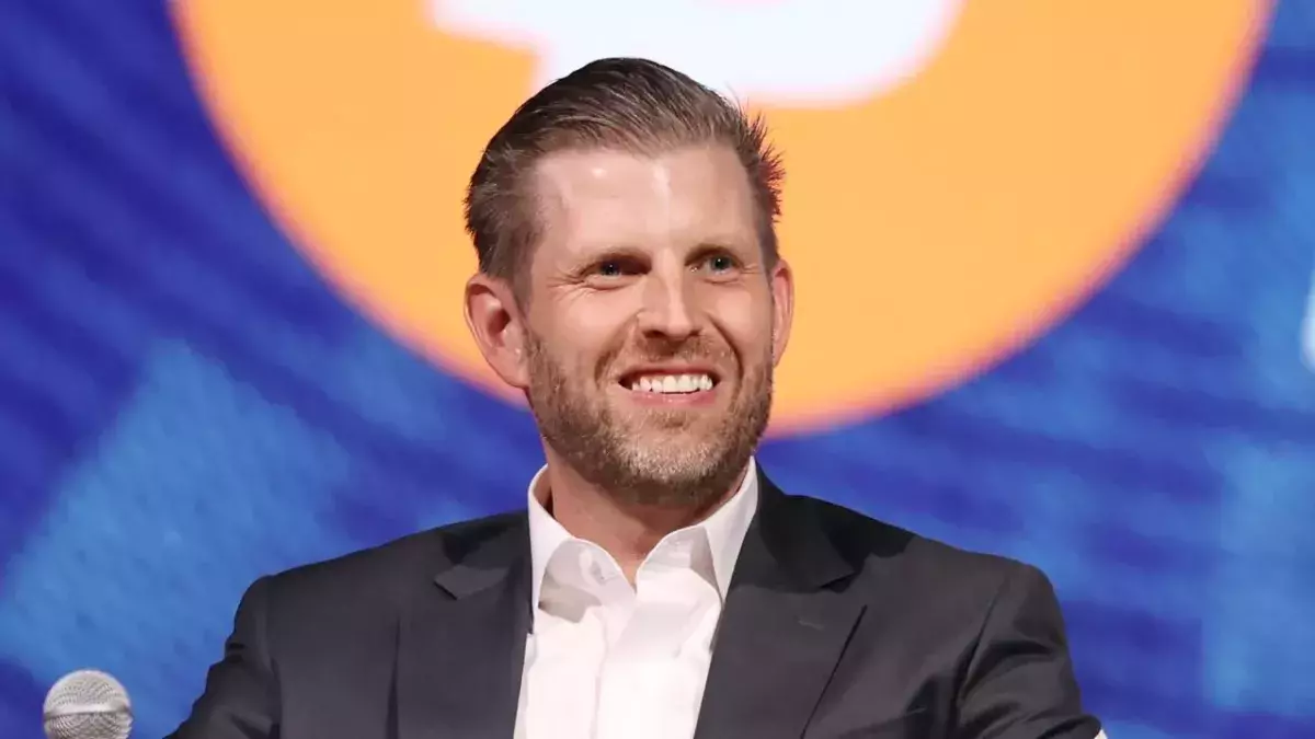 Eric Trump hints at running for presidential