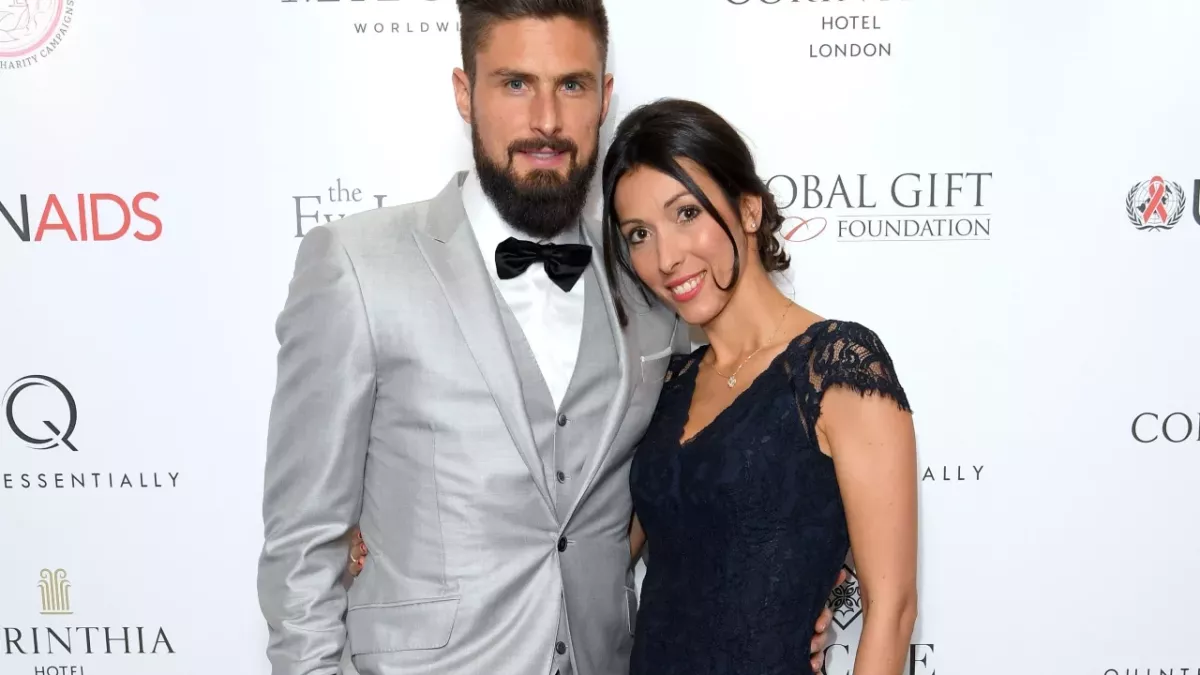 Euro 2024 France all-time top scorer Olivier Giroud wife Jennifer football couple