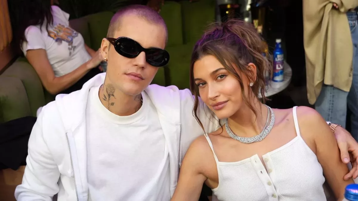 Hailey Bieber shared this loving message with Justin Bieber amidst his health battle. PC: Kevin Mazur/ GETTY_IMAGES