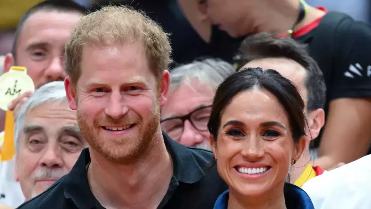 Harry Meghan LA fires