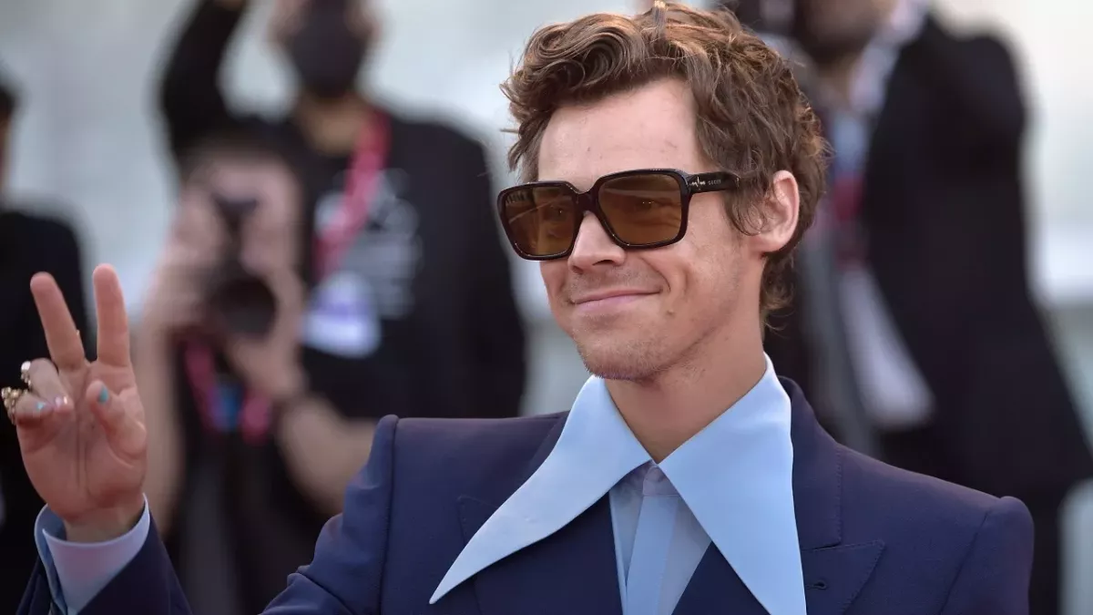 Harry Styles was in his own zone, we reckon