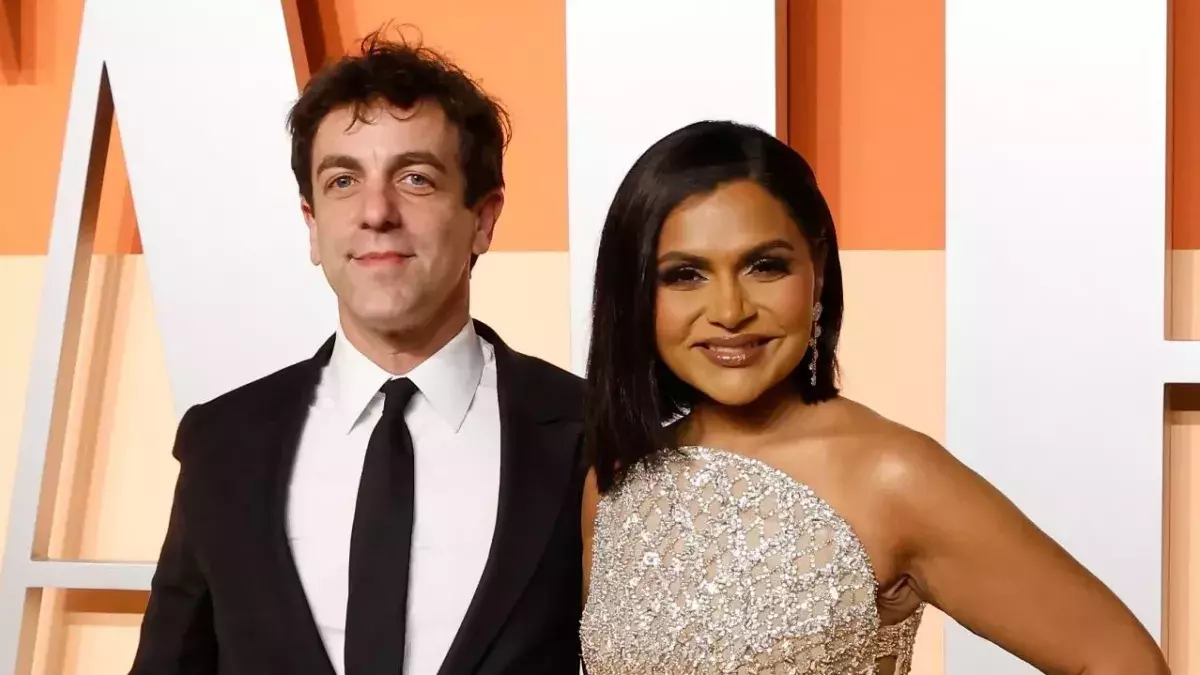 Inside BJ Novak and Mindy Kaling's complicated past as he starts dating TikTok star Delaney Rowe