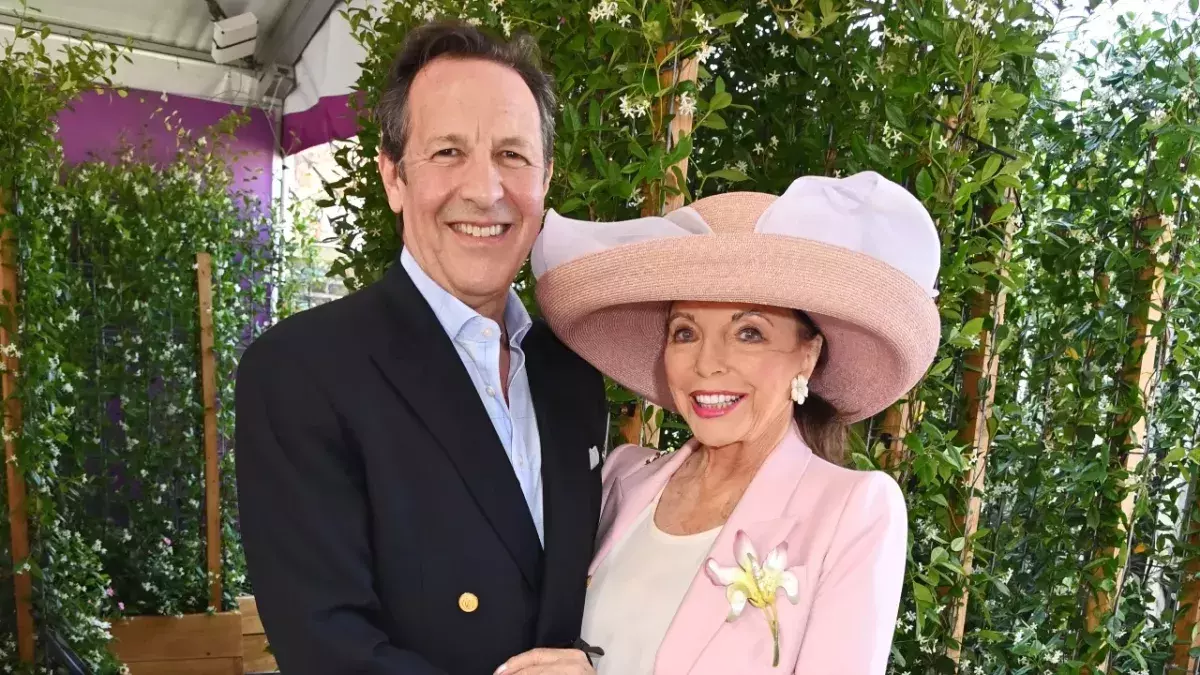 Joan Collins married five times famous husbands love life