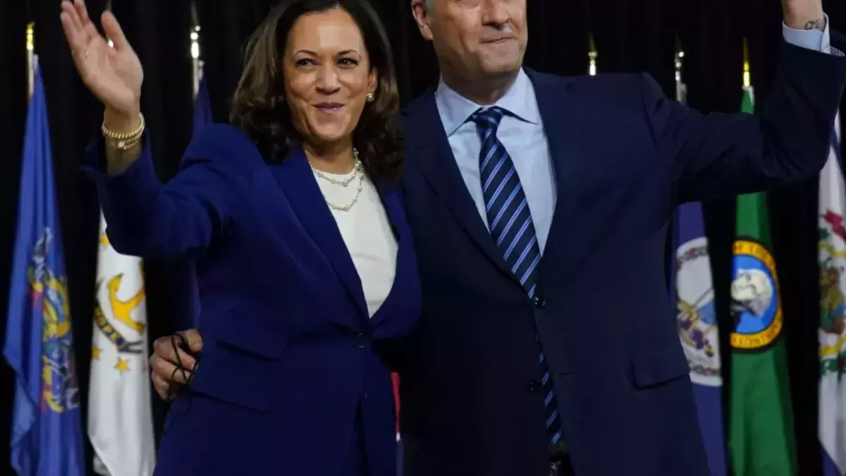 Kamala Harris husband Douglas Emhoff partner Vice President USA