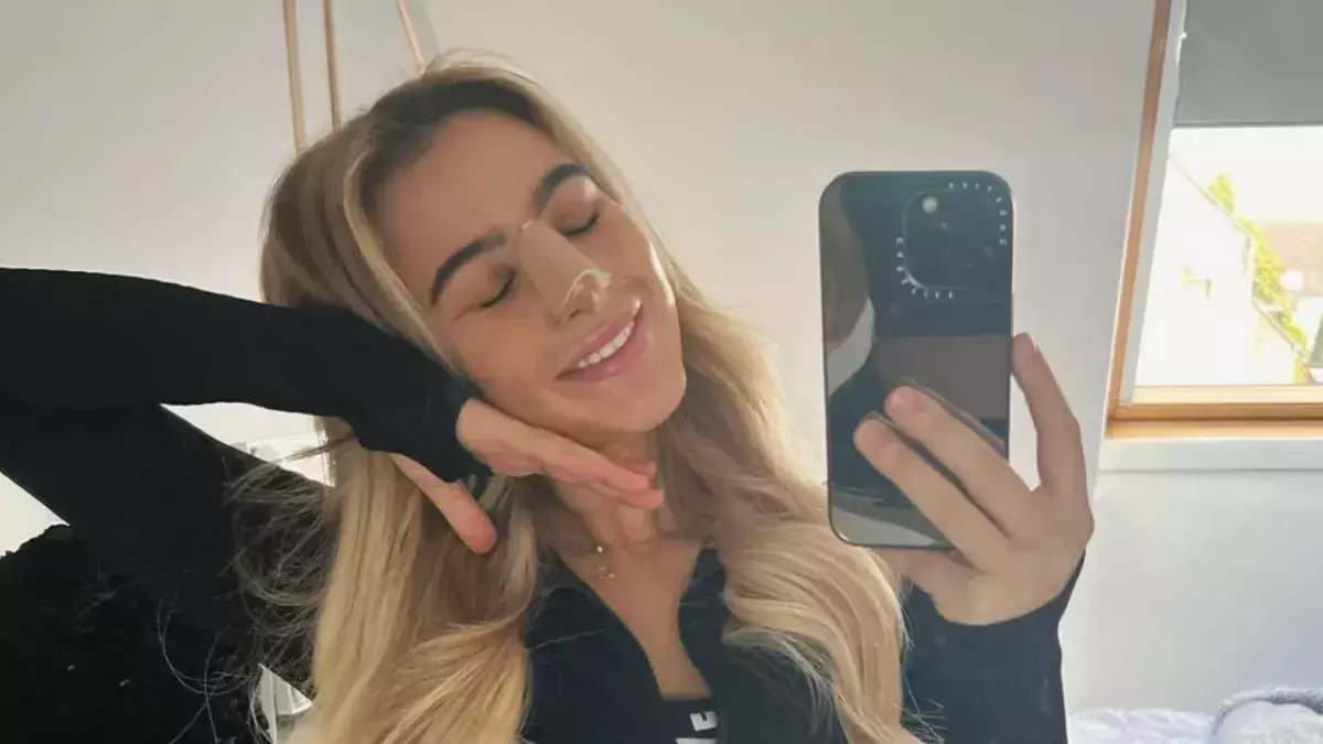 Lillie Haynes reveals having 'never, ever been happier' following nose job