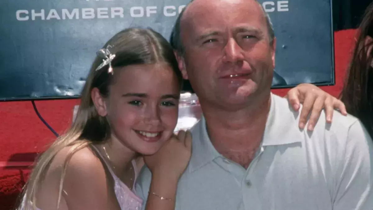 Lily Collins Phil Collins relationship