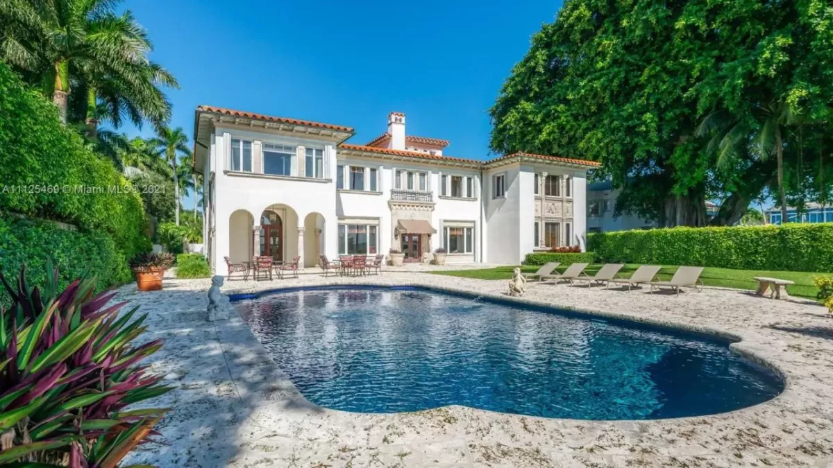 Madonna’s former Miami mansion is being sold by a dog for $32 million