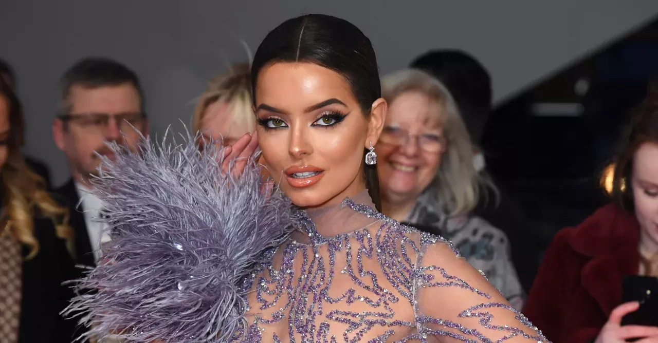 Maura Higgins at the NTA's 