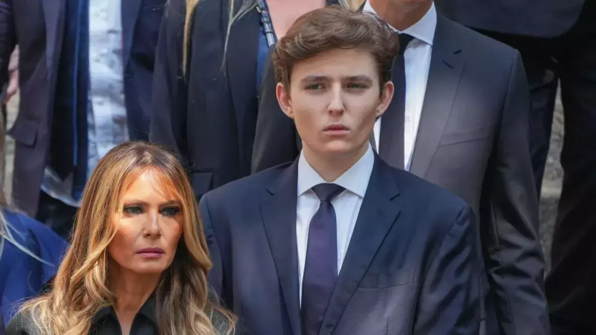 Melania Barron Trump