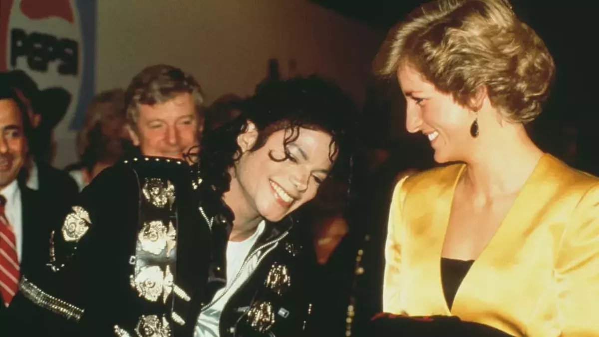 Michael Jackson Lady Diana friendship first meeting embarrassed pop singer