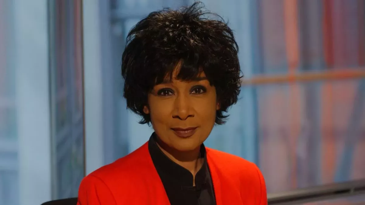 Moira Stuart scary health episode party