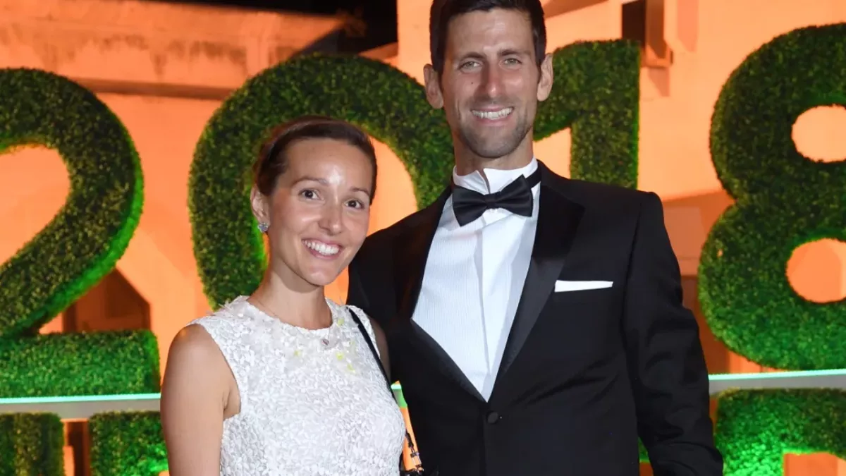 Novak Djokovic tennis player wife Jelena Ristic