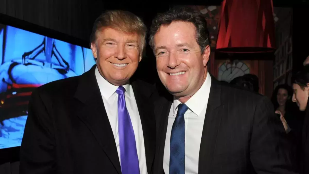 Piers Morgan Donald Trump 15-minute call