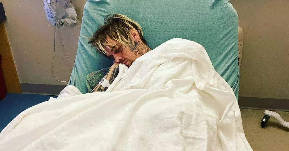 Recent Photos Of Aaron Carter In The ER Show Just How Skinny He Has Become