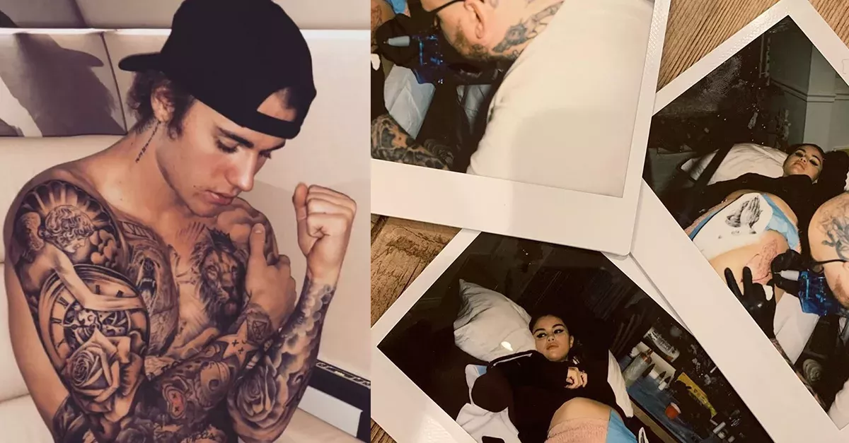 Selena Gomez's New Ink Looks Eerily Like One of Justin Bieber's Tattoos