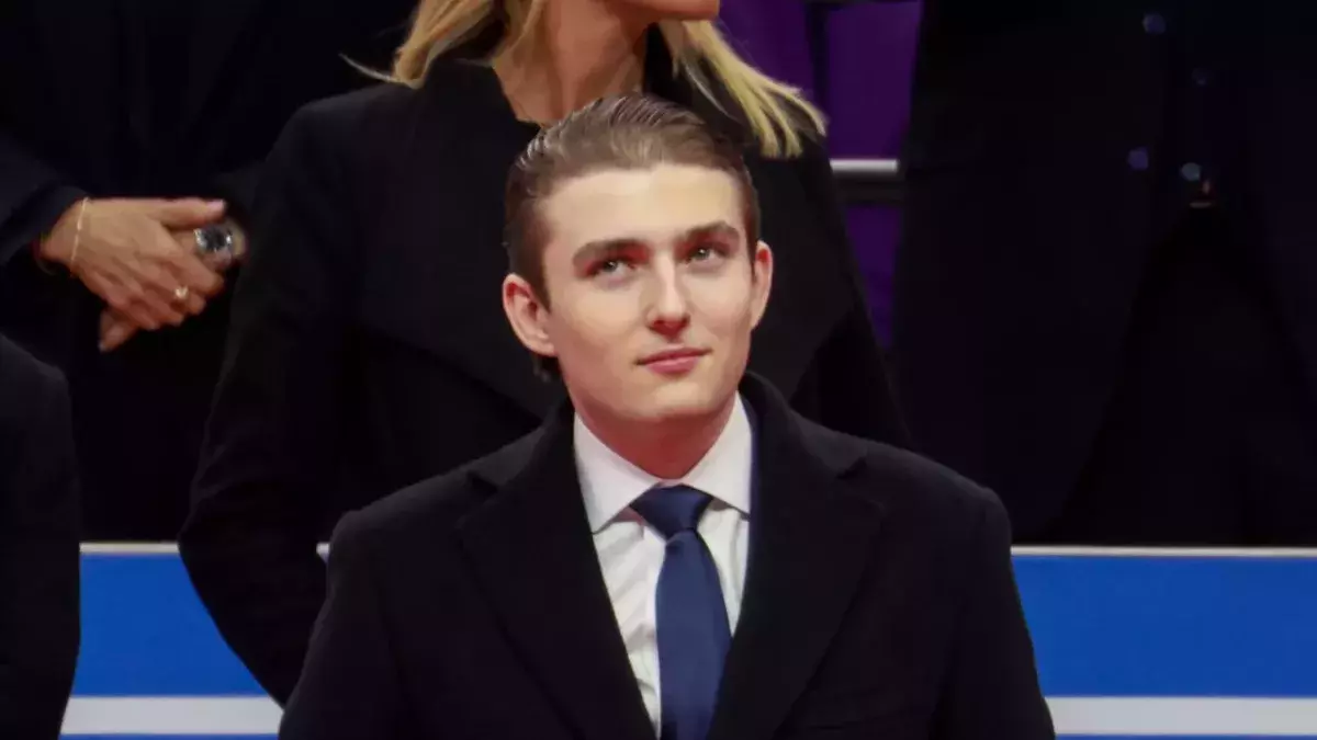 Was Barron Trump rejected from Harvard?