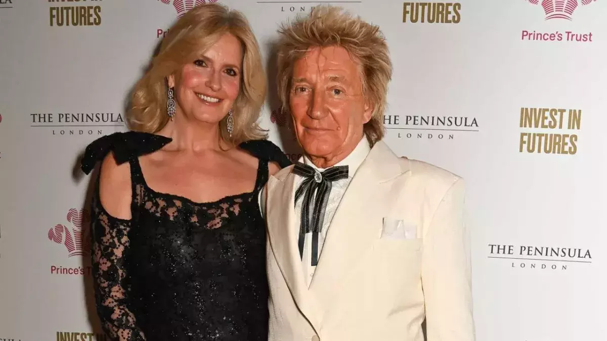 Rod Stewart debunks marriage problem rumours with Penny Lancaster