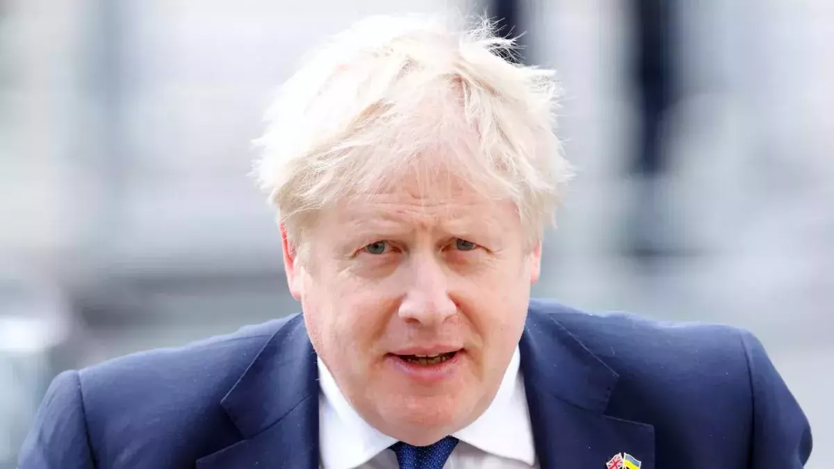 Boris Johnson Prince Harry talk