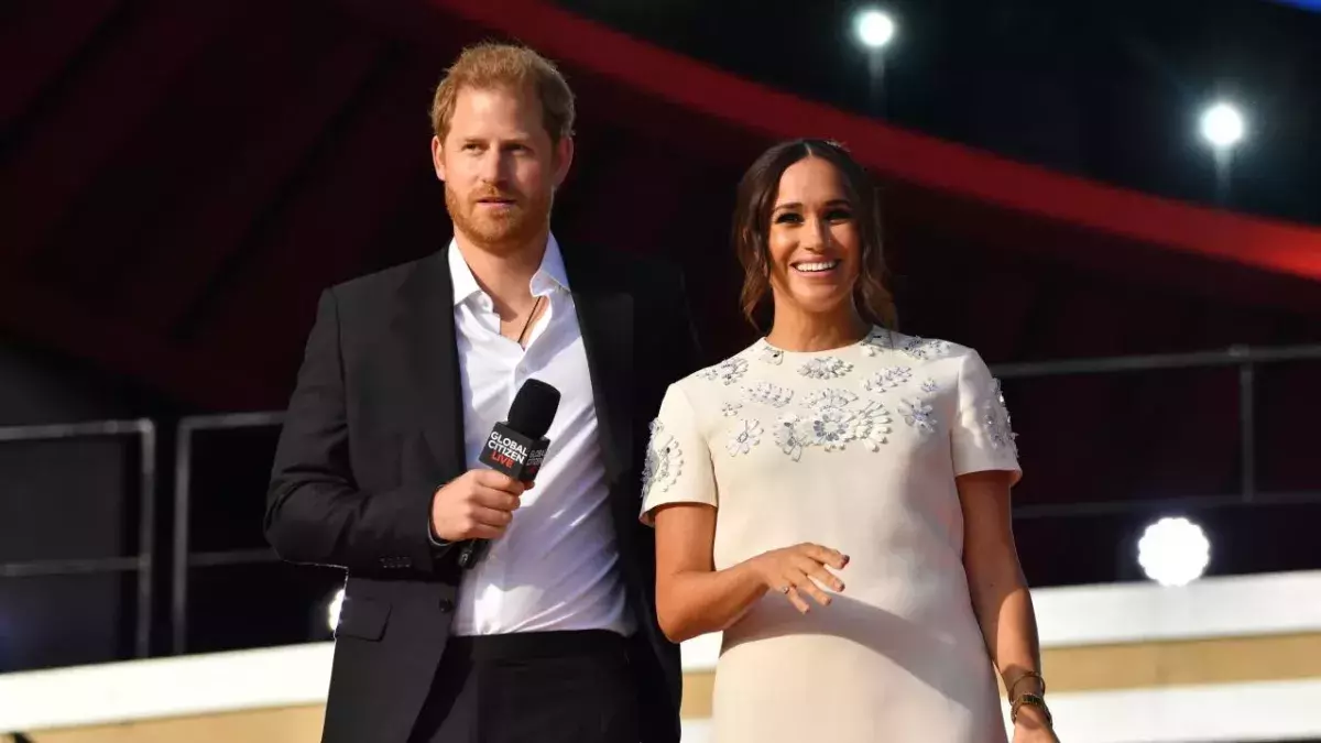 Harry and Meghan take the stage at Citizen Live to advocate for vaccine equity