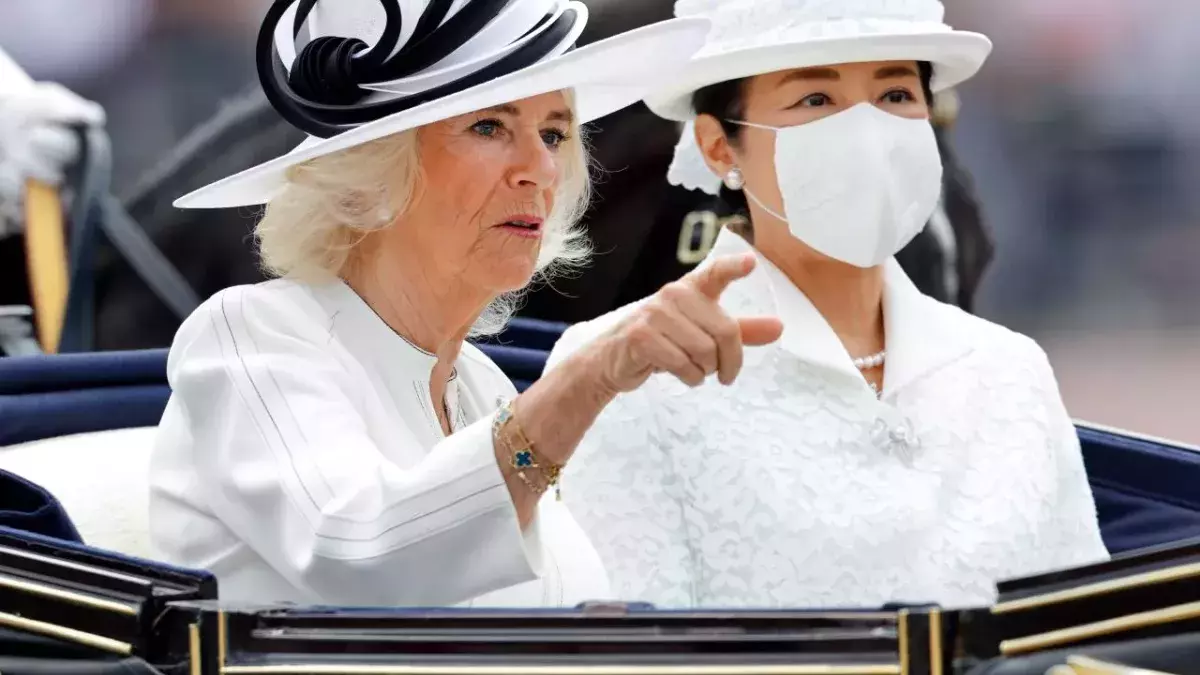 Japanese Emperor Naruhito wife empress Masako King Charles Queen Camilla  Japanese state visit