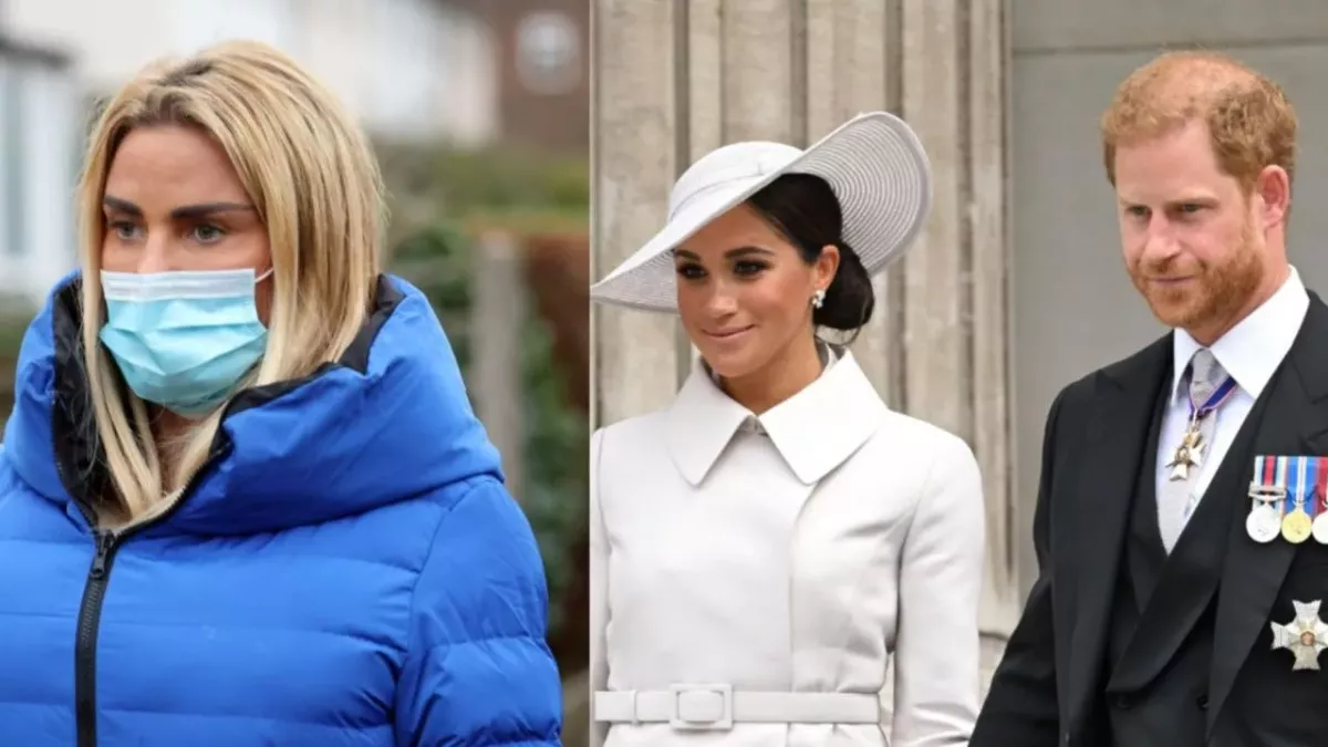 Katie Price apparently thinks she's 'more famous' than Prince Harry and Meghan Markle