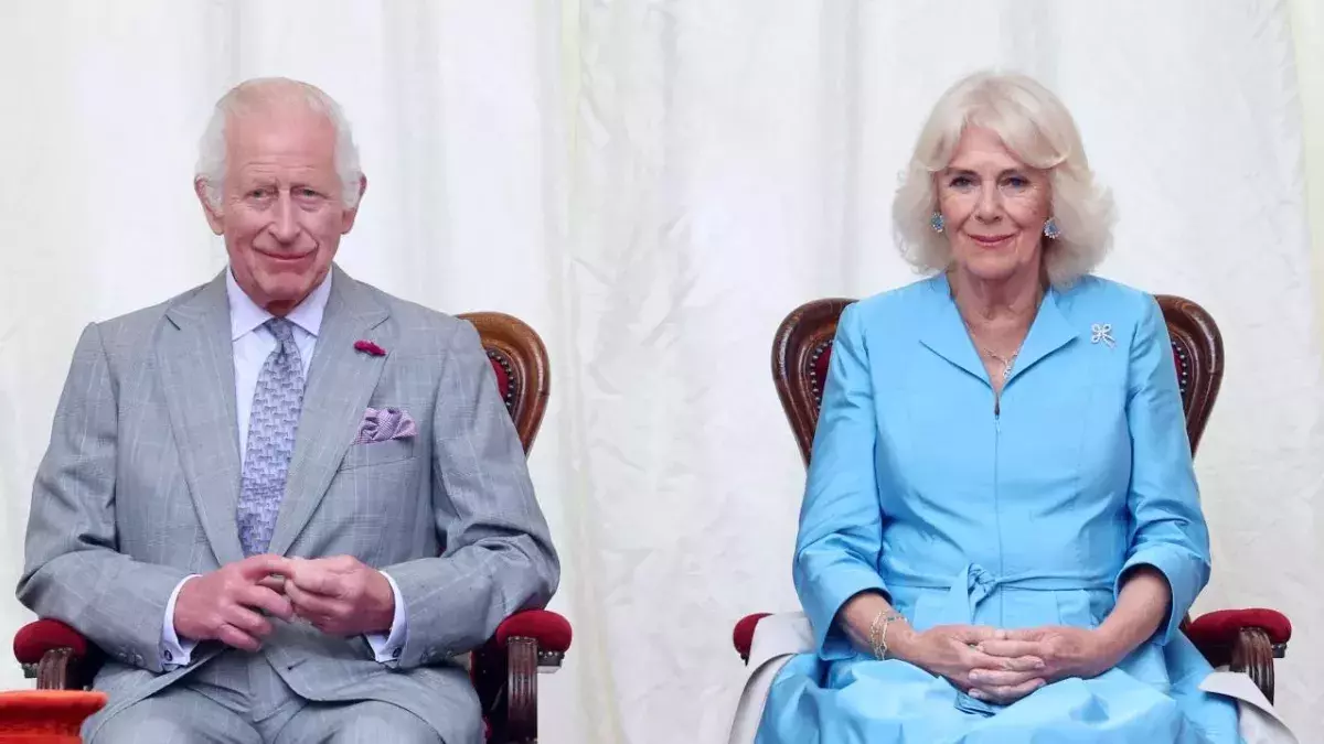 King Charles Camilla Jersey security scare