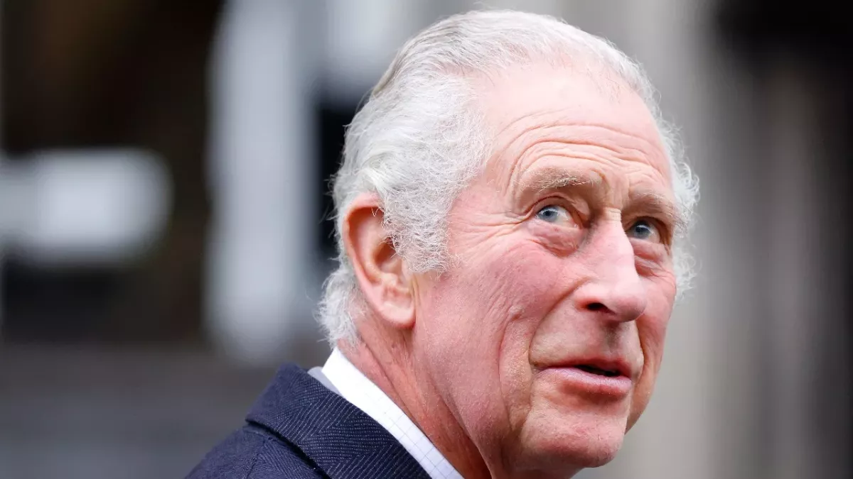 King Charles cancer picture 