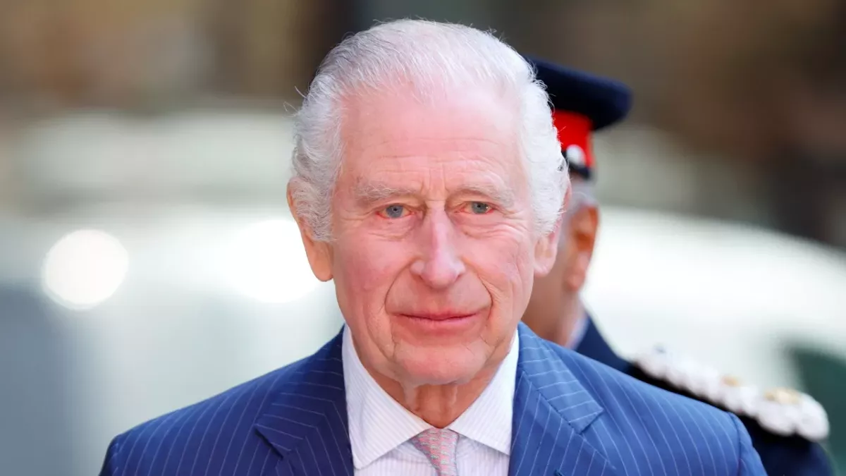 King Charles trooping the colour 