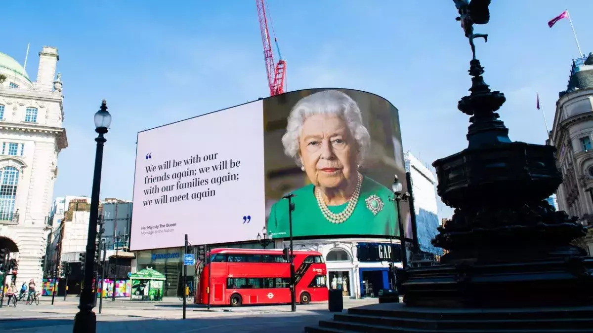 'Never complain, never explain'... The Queen's motto is now left behind
