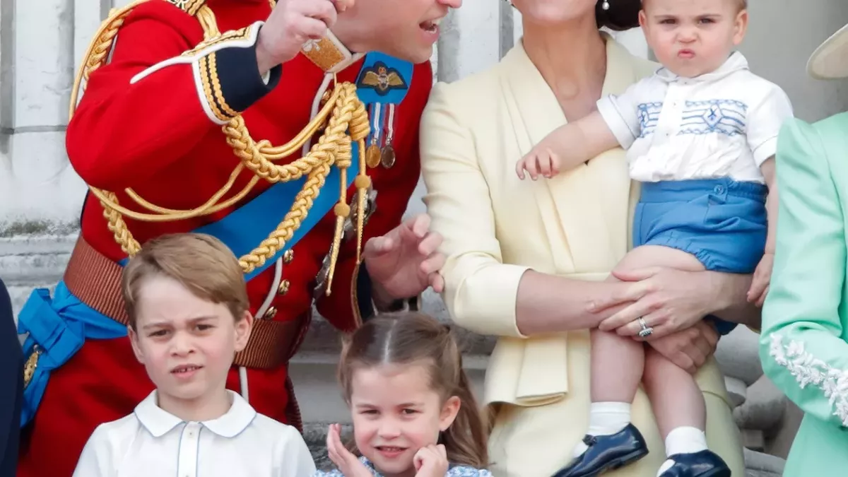 Prince George and Princess Charlotte