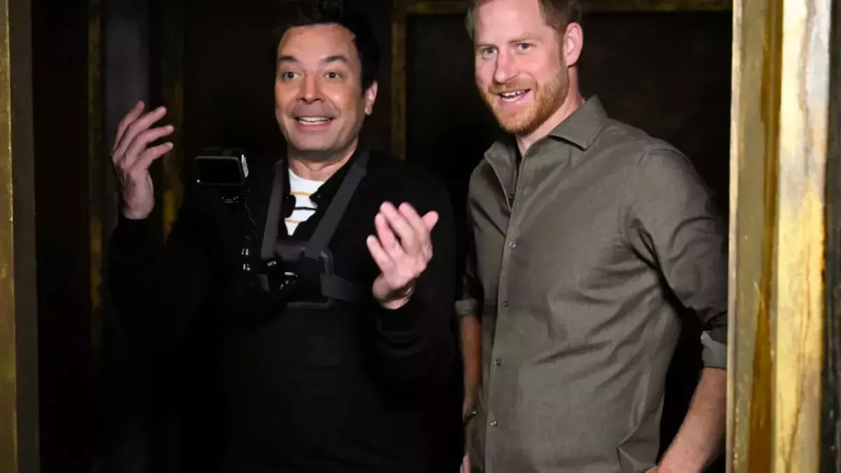 Prince Harry makes surprise appearance Jimmy Fallon Tonight Show